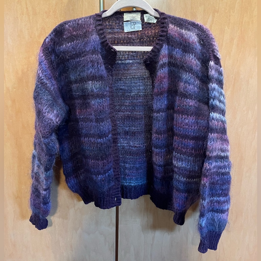 Vintage Lord and Taylors BP mohair and wool sweater